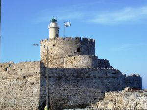 Saint Nicholas fort, Rhodes tours from cruise ship 