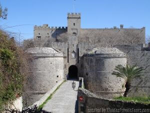 D'Amboise Gate, rhodes tours from cruise ship 