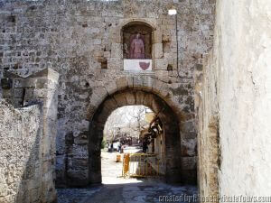 Knights of St John, Fortifications, Gates of the Old City of Rhodes, Island Tours of Rhodes, Rhodes Island Tours, Rhodes Island Tour