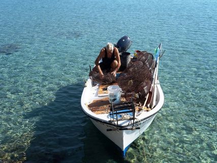 Fishing boat, Private Lindos Tour 