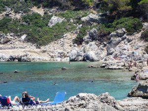 Anthony Quinn Bay, Ladiko Beach, Rhodes Greece