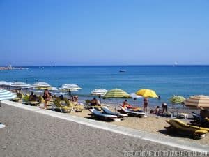 Playa de Elli (Playa Eli) Rodas Grecia