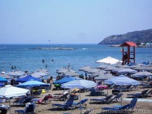 Playa de Faliraki Rodas Grecia