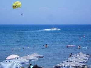 Playa de Faliraki Rodas Grecia