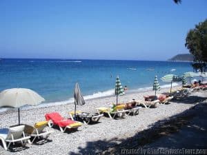 Playa de IXIA Rodas Grecia