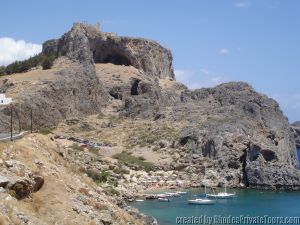 St. Paul's Bay, Lindos, Rhodes Greece, Private Tours