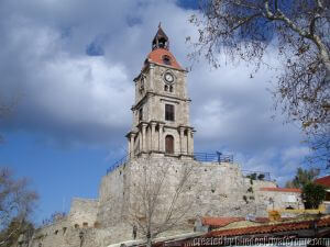 The Byzantine Clock Tower, Rhodes Private Tours