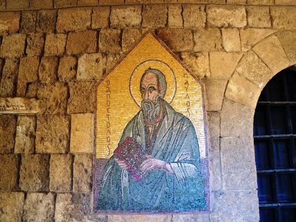St Paul - biblical sites in Rhodes Greece