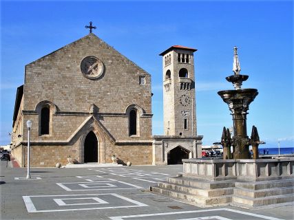 Annunciation of the Virgin Mary church in Rhodes Greece
