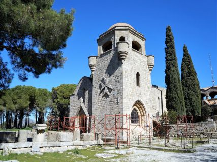 Our Lady of Filerimos church on the Acropolis of Ancient Lalisos