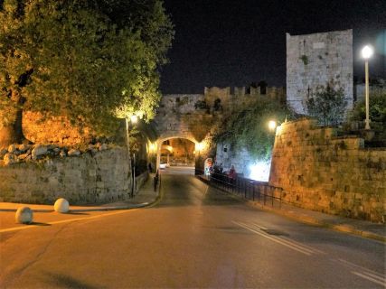Rhodes Old Town private night tours
